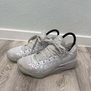 Nike Zion 3 Sanctuary Basketball Shoes Performance Sneakers White‎ Green Kids